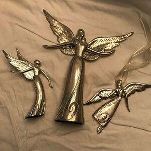 Inspirational silver (plated) figurines